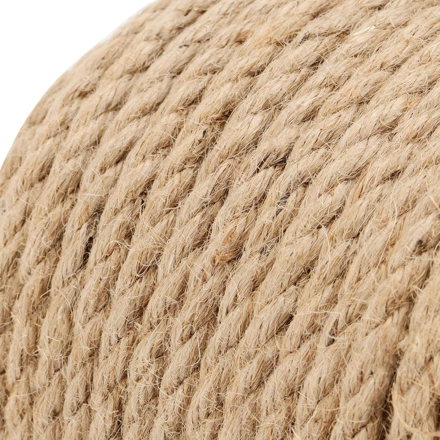 Sisal Rope for Cat Scratching Post Tree Tower Replacement for Repairing Recovering or DIY Scratcher 4mm 1000ft