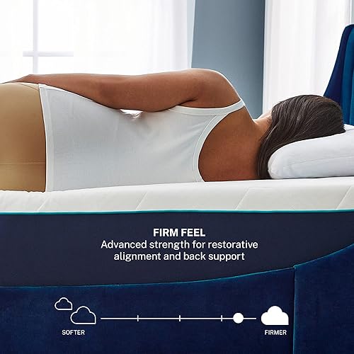 Miniatura 4 de Sleep Innovations Arlo - Colchón de espuma de soporte firme de enfriamiento de 12 pulgadas, tamaño matrimonial, cama en una caja, espuma de flujo de