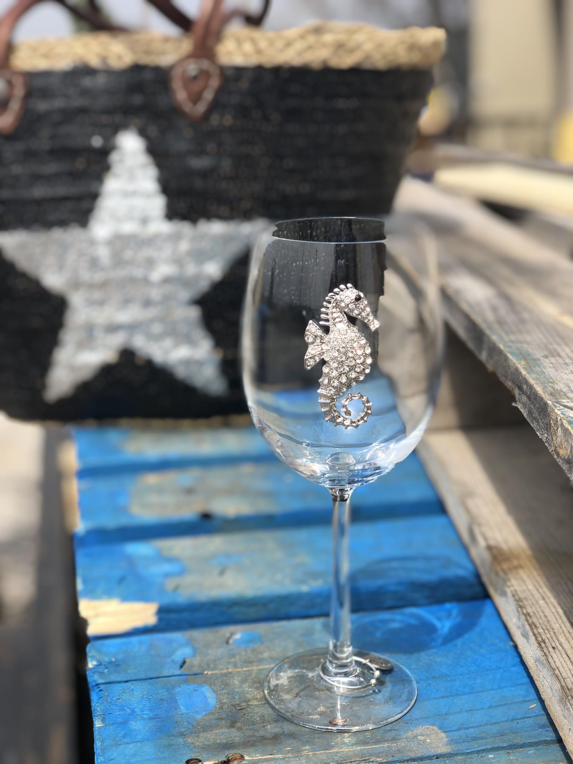 Amazon | THE QUEENS' JEWELS タツノオトシゴ 宝石付き ステム付き