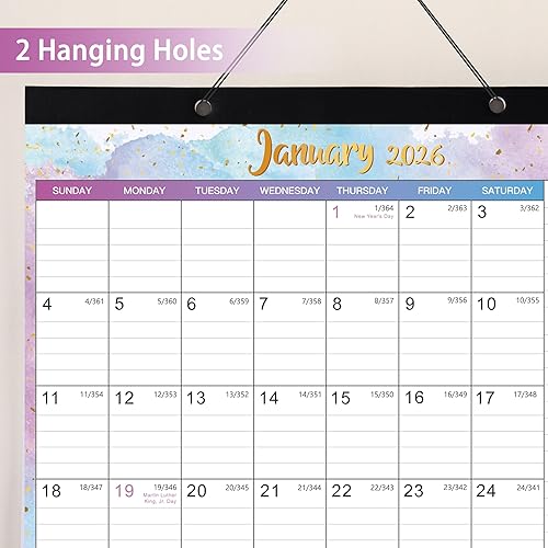 Miniatura 8 de Magnetic Calendar for Refrigerator - 2026 Magnetic Calendar, Jan.2026 - Dec.2026, 10'' x 10'', 2026 Calendar with 6 Topic Design, Sturdy Magnet