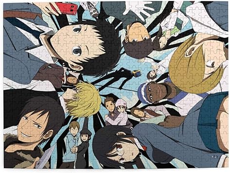 Amazon 500ピース デュラララ 1 ジグソーパズル メルヘンアート 高級なジグソーパズル パズルパズル外国の風景木製パズル面白いパズルは子供用パズルのギフトとして使用できます 38 52cm 並行輸入品 木製パズル おもちゃ