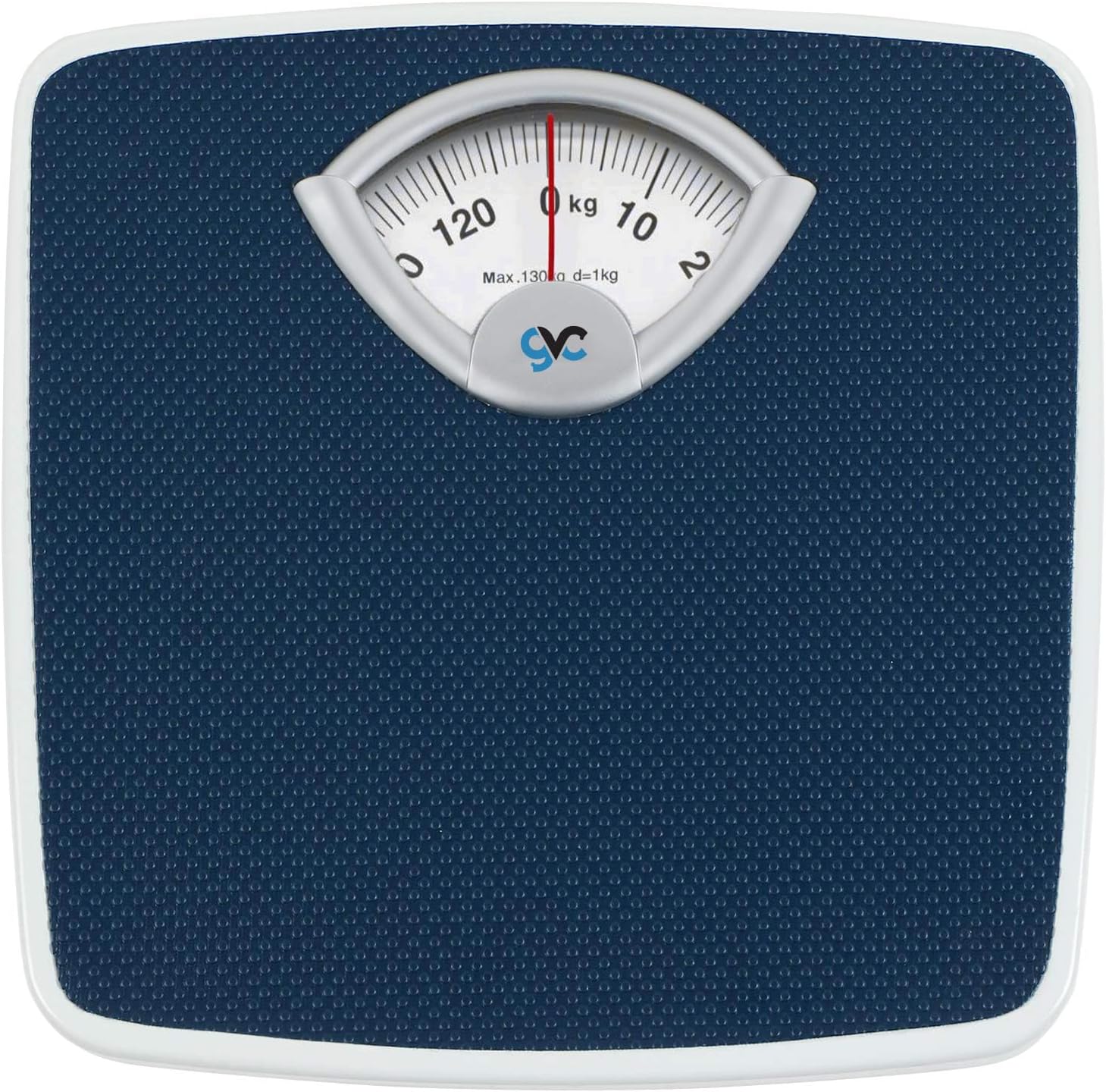 GVC Analog Weight Machine For Human Body, Capacity 130Kg Mechanical Manual Analog Weighing Scale (Blue)