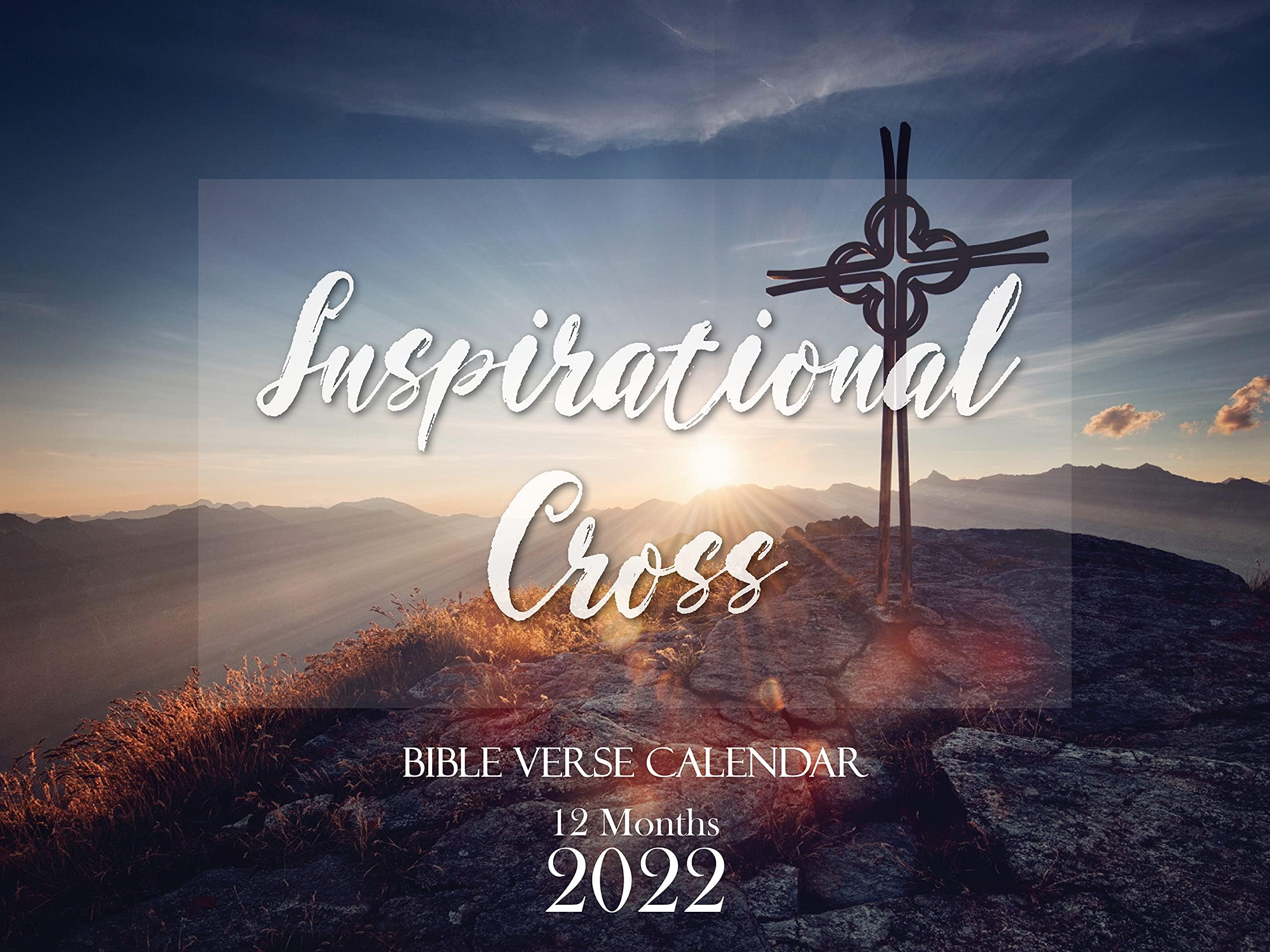 Inspirational Cross Bible Verse Wall Calendar 2023