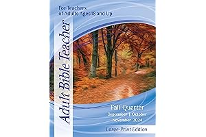 Union Gospel Press Fall 2024 Adult Teacher in Large Print