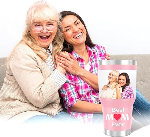 Miniatura 7 de Vaso personalizado con imagen de nombre, vaso aislado personalizado de 30 onzas con tapas y popotes opcionales, vasos de viaje personalizados de