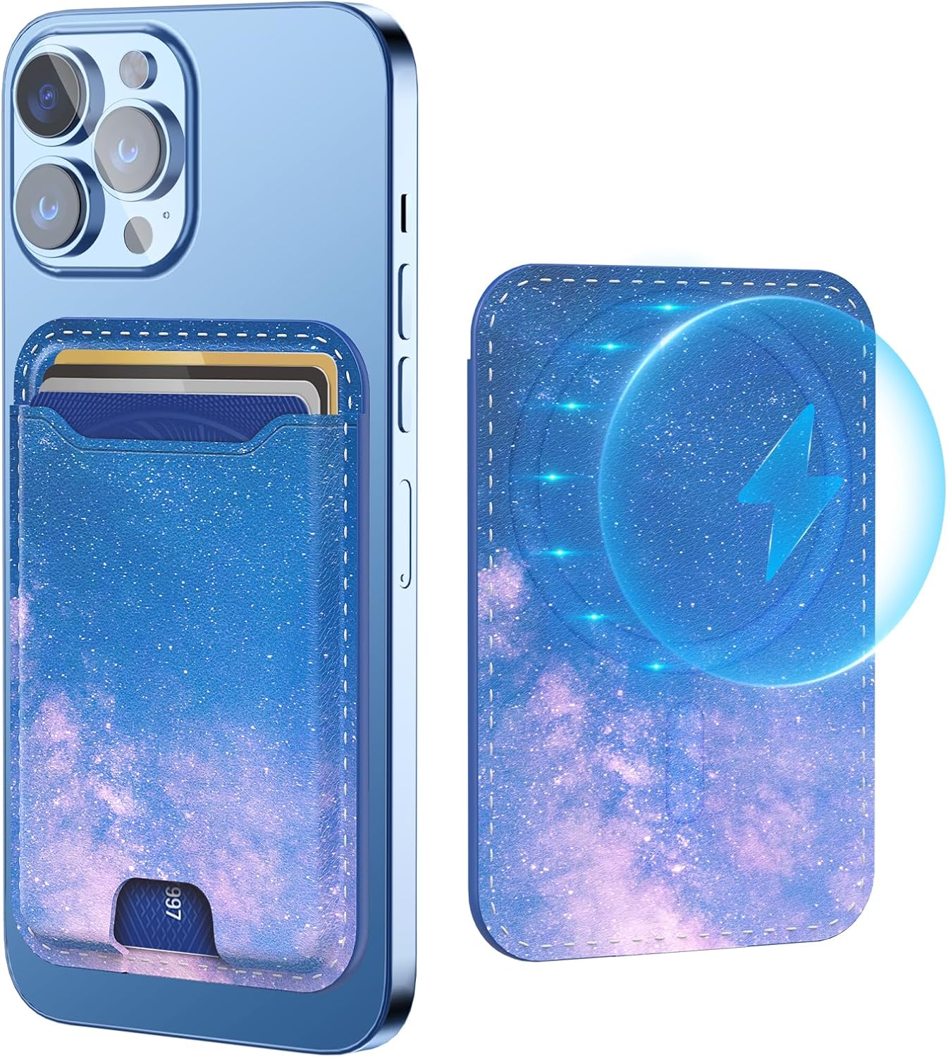 TopMade for Magsafe Wallet, Wallet Card Holder for