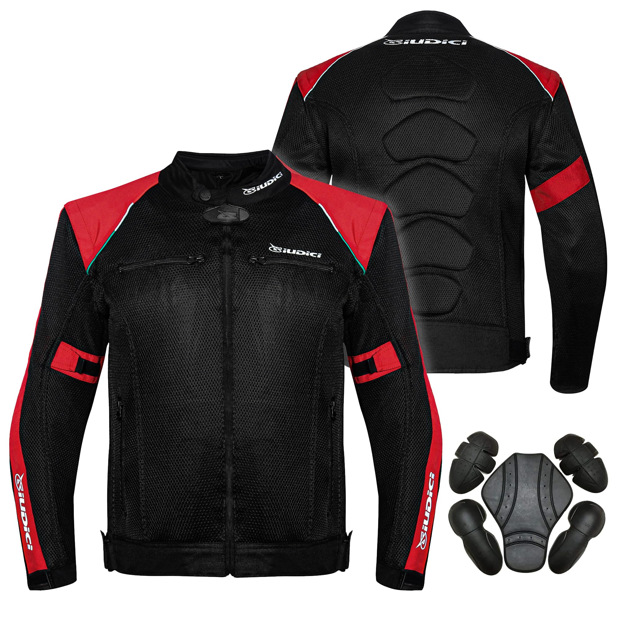 Veste de moto d'été percée imperméable à l'eau sans manches juges