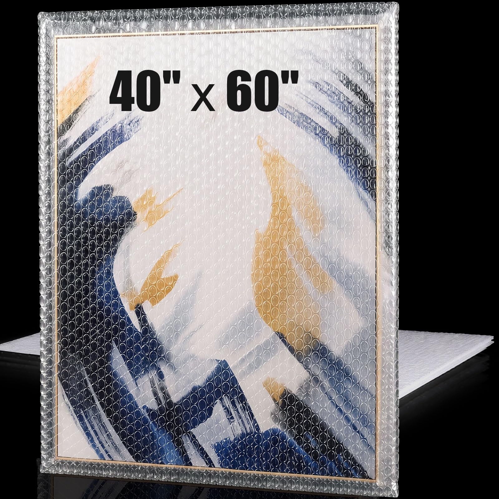 Dunzoom 2 Pack 40 * 60 Inch Extra Large Bubble Pouches for Packing Shipping