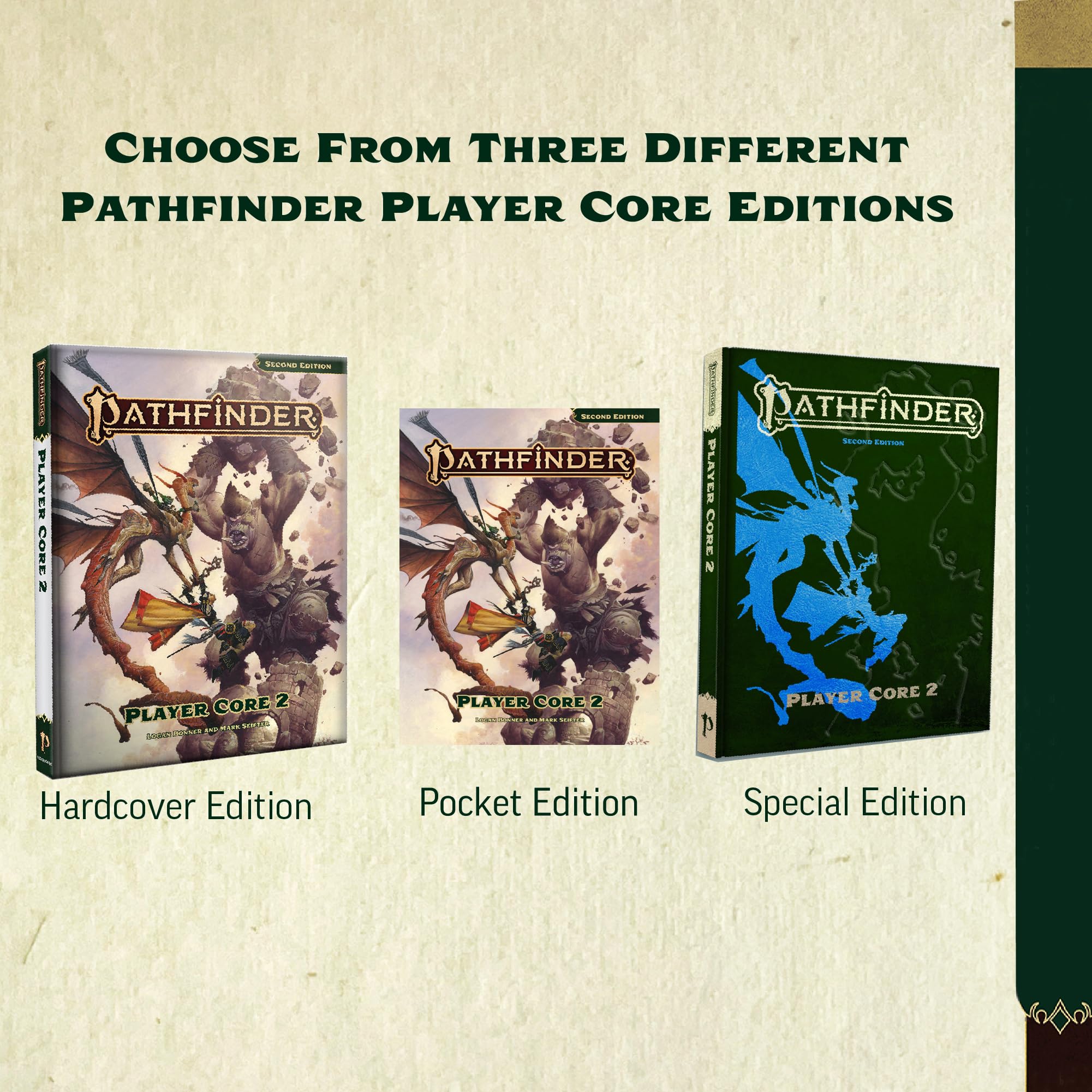 Pathfinder Rpg: Pathfinder Player Core 2 Pocket Edition (P2)