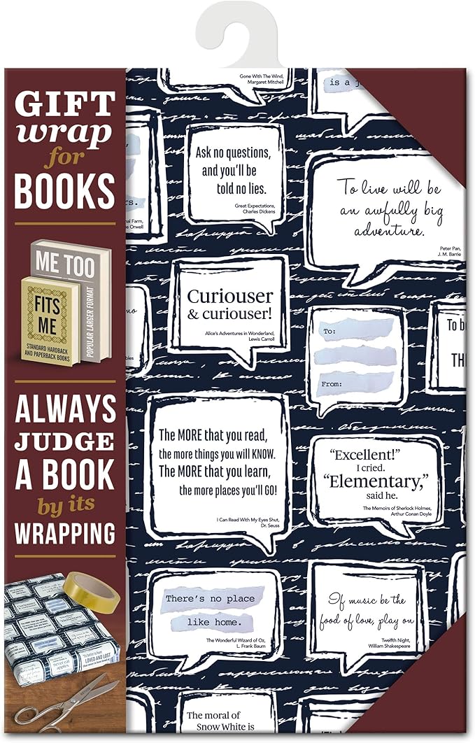 IF Gift Wrap for Books Who Said That? (Wrapping Paper) Amazon.co.uk