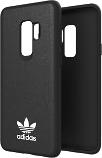 Adidas Moulded - Carcasa para Samsung GalaxyS9 Plus, Color Negro y Blanco