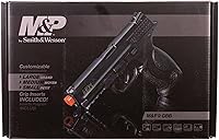 Vista 8 de Smith & Wesson M&P 9 GBB 6mm BB Pistol Airsoft Gun, Black