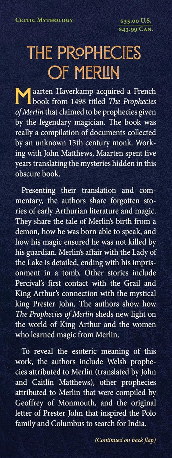 The Prophecies of Merlin: The First English Translation of the 15th-Century Text