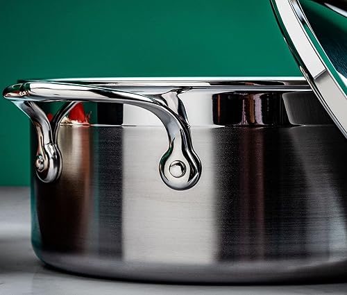 Miniatura 6 de Hestan - ProBond Collection - Professional Clad Stainless Steel Soup Pot, Induction Cooktop Compatible, 3 Quart