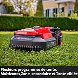 Einhell Robot Lawnmower 18V, Long-Life Battery, App Control, IPX5 Water Resistant, Over-The-Air Updates Via Wi-Fi, Robot Lawn Mower Kit Suitable For Garden up to 500 m², FREELEXO 500 - 8
