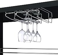 Vista 8 de Coaster Home Furnishings Prescott - Mesa rectangular para vino con estantes de vidrio templado transparente y estantes para copas - Comedor y bar