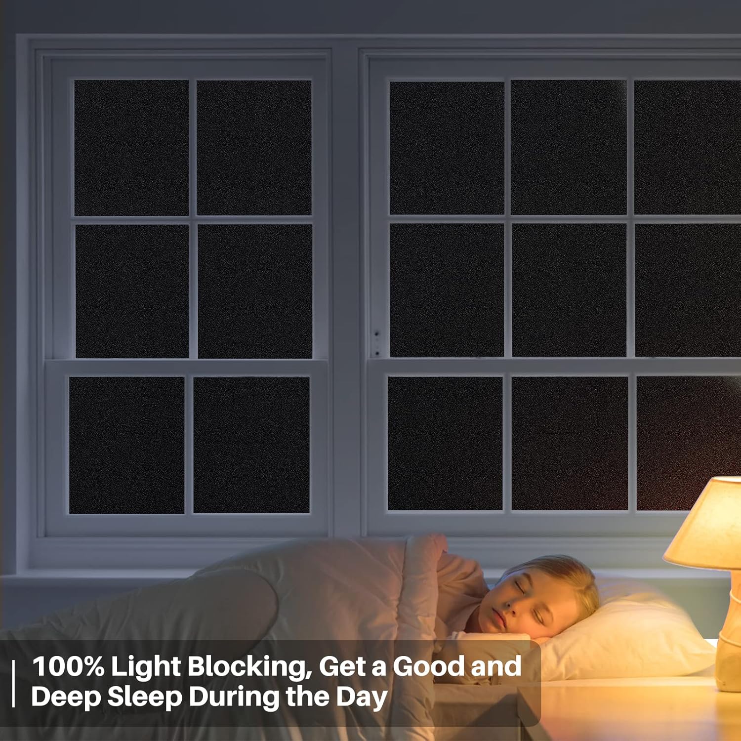 Coavas One Way Window Privacy Film, Reflective Window Tint for Home See Out Not in, Sun Blocking Anti UV Static Cling Glass Windows Door Coverings for Winter 29.5 x 78.7 Inch Y-total Black