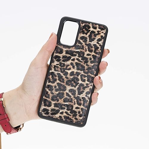 Miniatura 3 de Venito Lucca - Funda de piel compatible con Samsung Galaxy Note 20 (6.7 pulgadas), extra segura, con cubierta trasera acolchada (patrón de leopardo)
