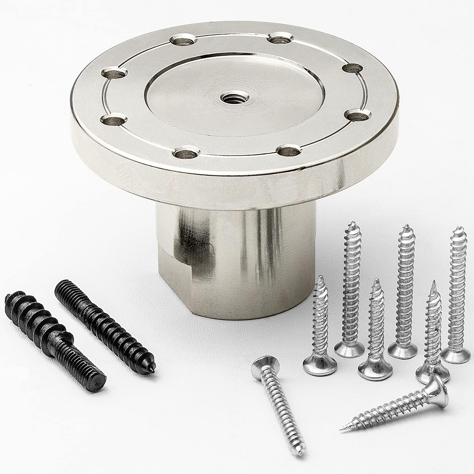 Thomletha 3-Inch Steel Faceplate For Wood Lathe – 1 X 8 TPI Spindle