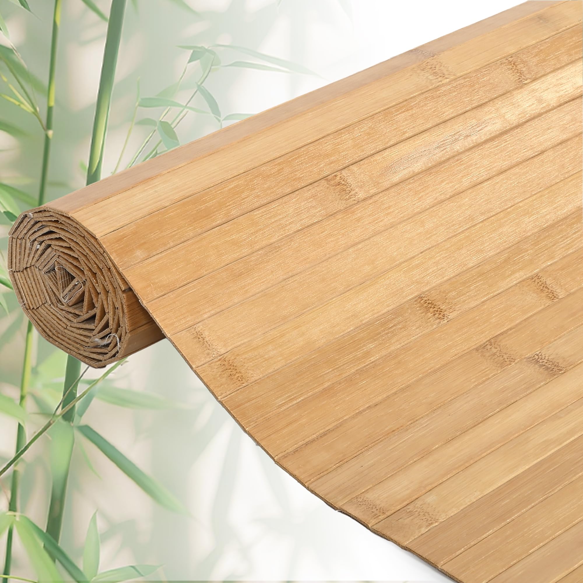 RDUIGT Bamboo Wall Panel for Interior Wall Decor 48 x 96 Inch Wood