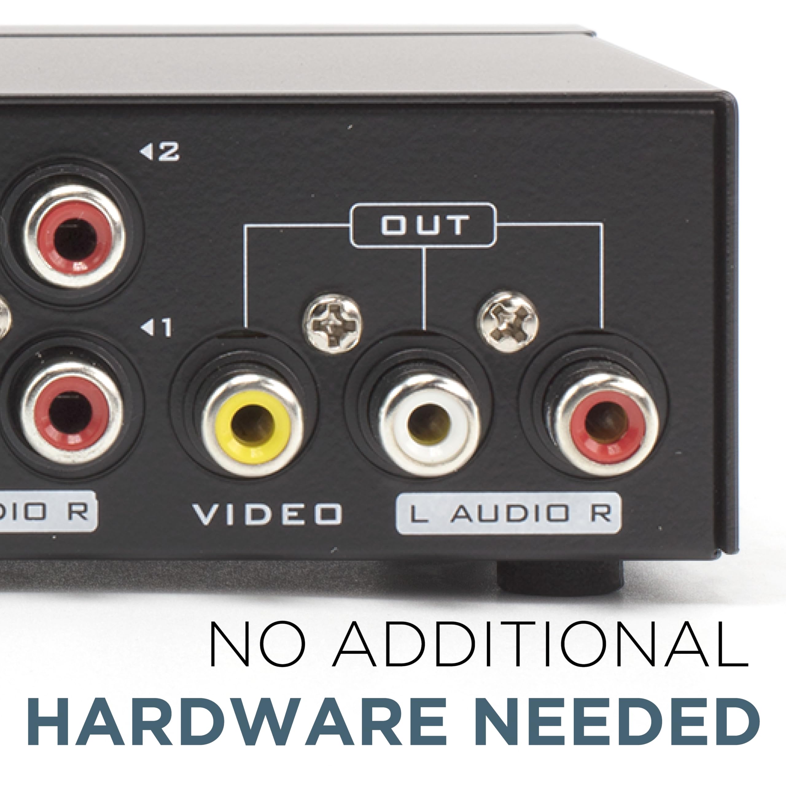 Convertidor HDMI DVI, Componente, RGB, RCA (AV Composite) (Digital y analógico) - Convierte señales HDMI HD para Xbox/PS4/PS3/PC/Laptop/TV/STB/VHS/VCR/Camera/DVD/reproductor Blu-ray, PAL/NTSC