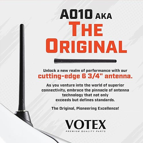 Miniatura 5 de AntennaMastsRus - La original de 6 34 pulgadas es compatible con Chevrolet Silverado 2500 (2020-2024) - Antena de goma corta a prueba de lavado de