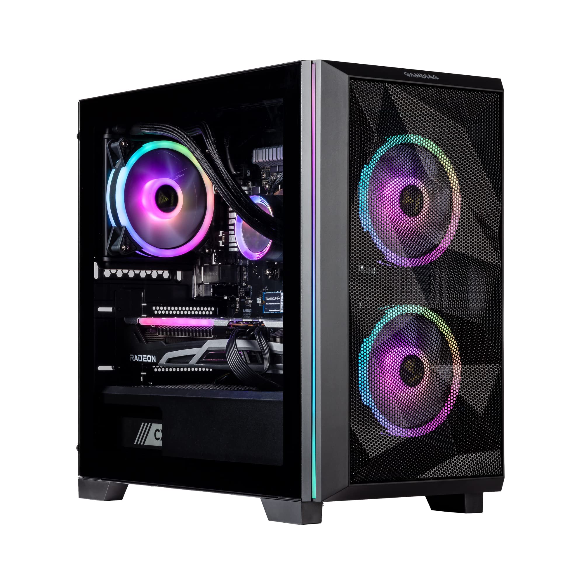 Velztorm Mini Pilum Custom Built Gaming Desktop PC AMD Ryzen 7 5700X Radeon RX 9070 XT 32GB DDR4