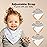 KeaBabies 8-Pack Organic Baby Bandana Bibs for Girls - Super Absorbent Triangle Baby Bibs for Drooling and Teething Infant, 100% Cotton Extra Soft for Newborn, Infant 0-36 Months (Prairie)