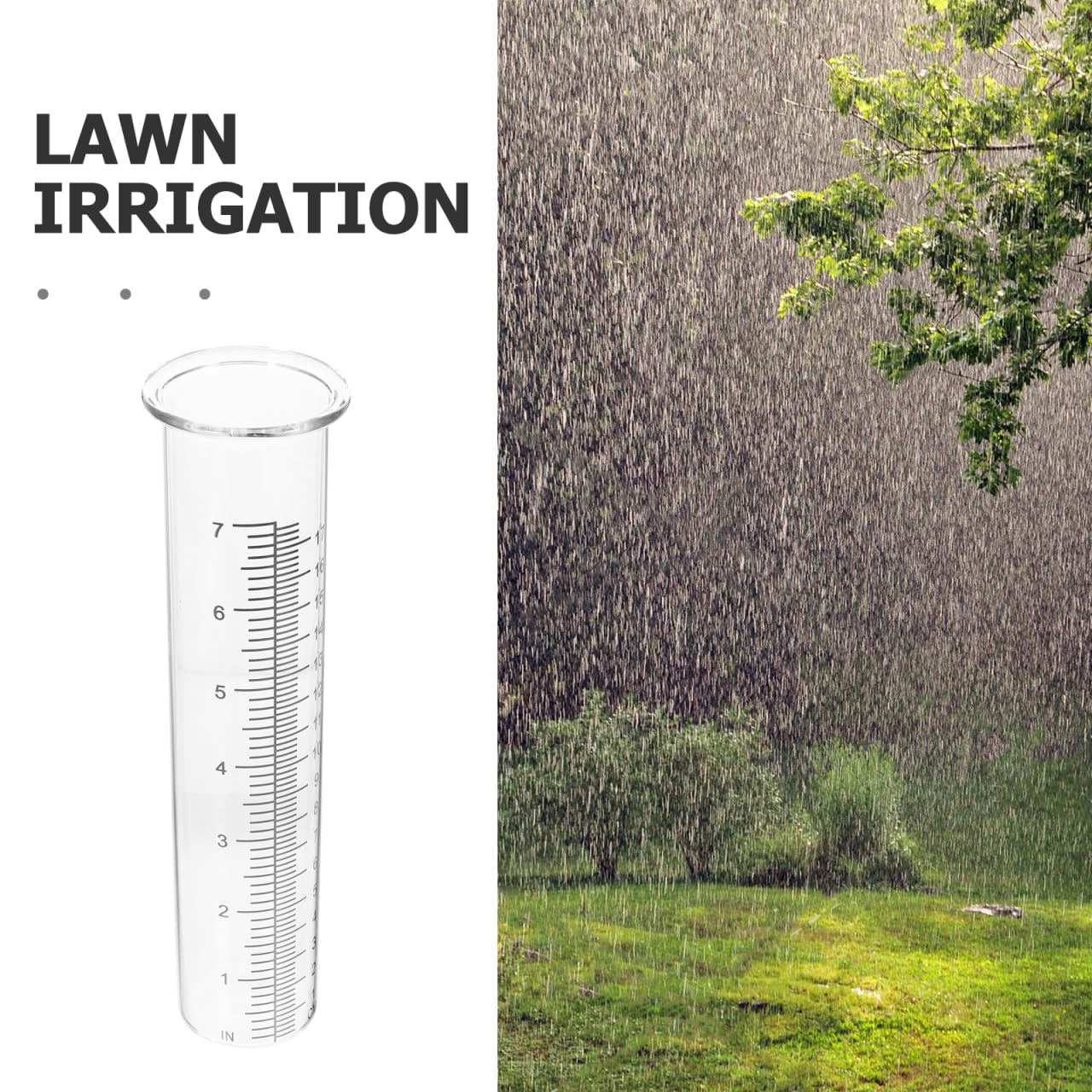 Lot De 2 Pluviomètres En Verre Résistant Au Gel - Jauge De Pluie 1 à 160 Mm Pour Jardin