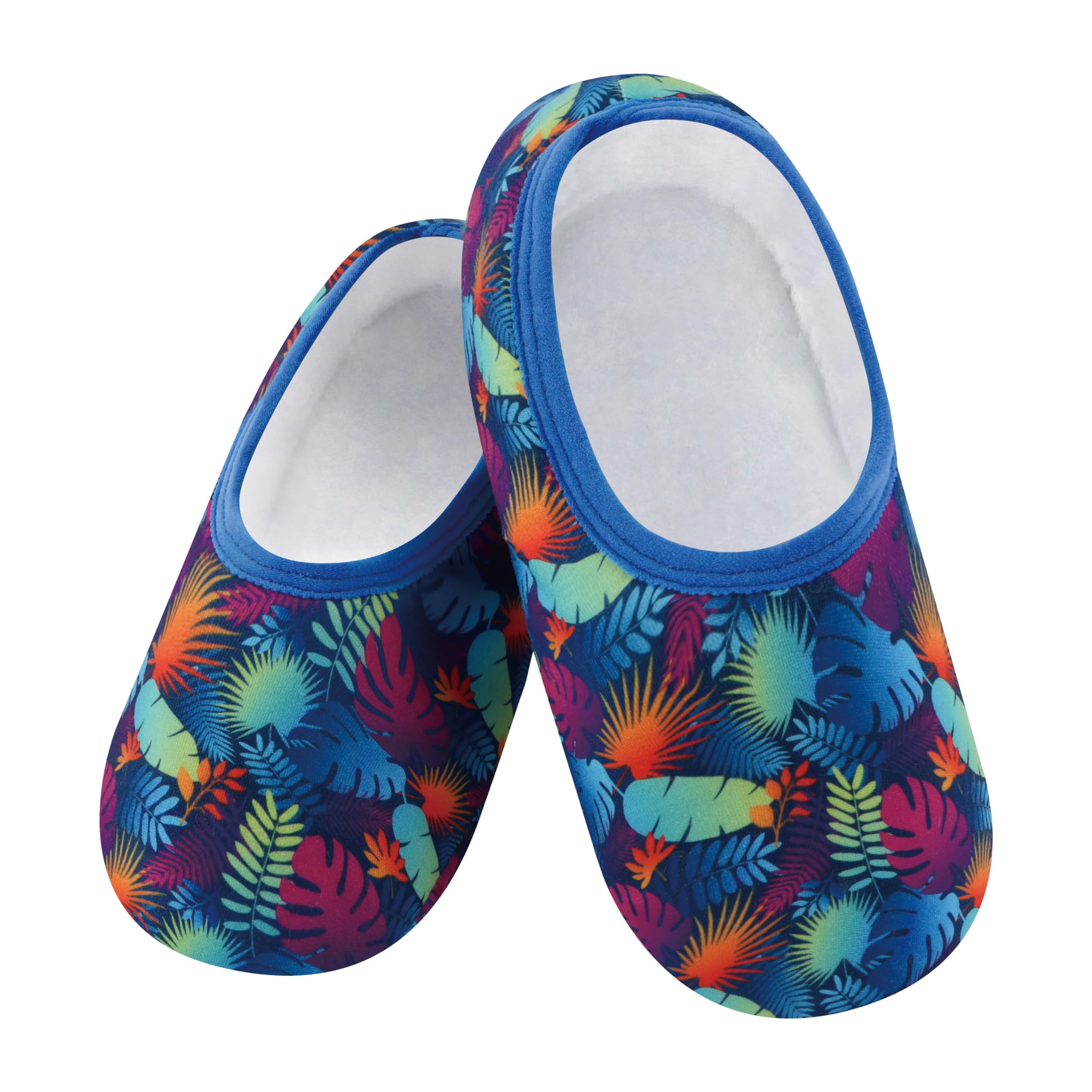 SnooziesSkinnies slipper socks for Women - Non-Slip slipper socks with Lightweight and Soft Sherpa Lining - Foldable Travel