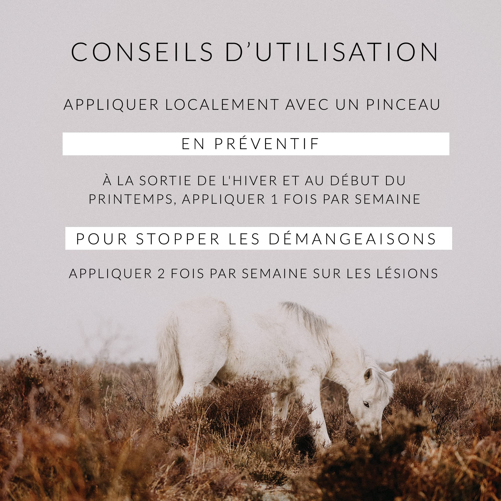 Distillerie des Cévennes Aceite de cade para Tratar la Dermatitis de los Caballos: Cad'ermite - 500g