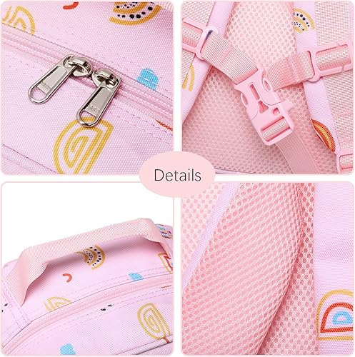 Miniatura 3 de Abshoo Mochila infantil para la escuela, niños y niñas, jardín de infantes, preescolar, Arco iris, Mochilas Daypack