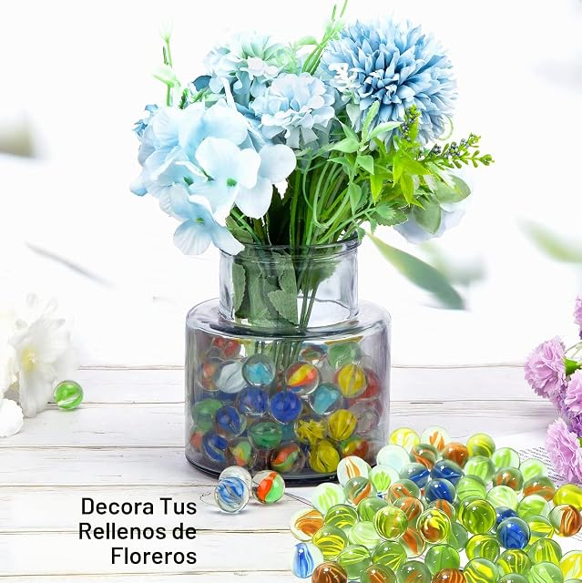 Foto 6 de 8 de ARSUK Canicas de Cristal 15 mm - Pack Grande 170 Piezas (955 g)
