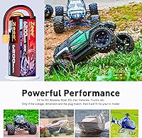 Vista 5 de Zeee 4S Lipo Batería 6200mAh 14.8V 120C con conector XT90 Estuche rígido Batería RC para coche, camión, tanque RC Buggy Truggy RC modelos