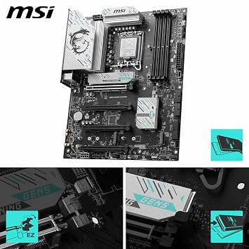 MSI MB B860 GAMING PLUS WIFI SOCKET 1851 DDR5 8600MHZ(OC) 3xM.2 1x TB4 HDMI DISPLAY 5G LAN WIFI 7 ATX