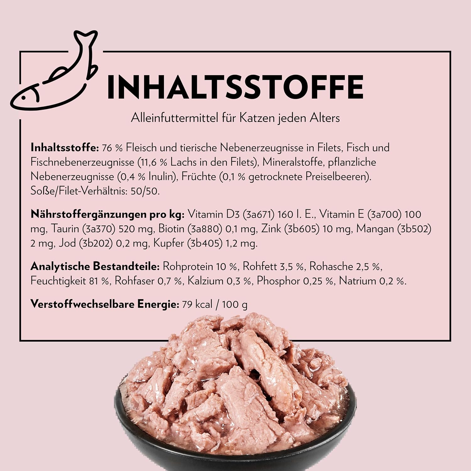 Top Feuchtfutter für Katzen: Gourmet- und PrimaCat Highlights 9 Goldenfellnase PrimaCat Salmon