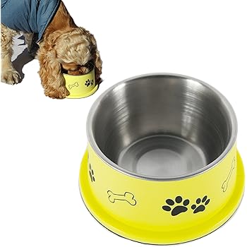 fed n watered spaniel bowl