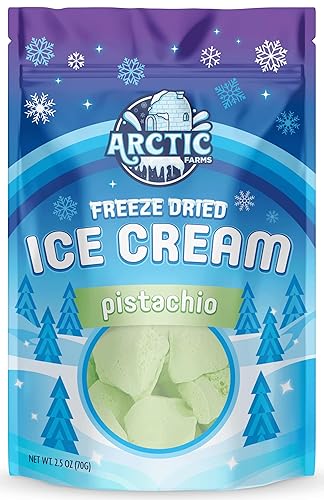 Miniatura 46 de Arctic Farms Brocas de helado liofilizadas empaquetadas y en caja, no se derrite (mezcla napolitana, 2.5 onzas)