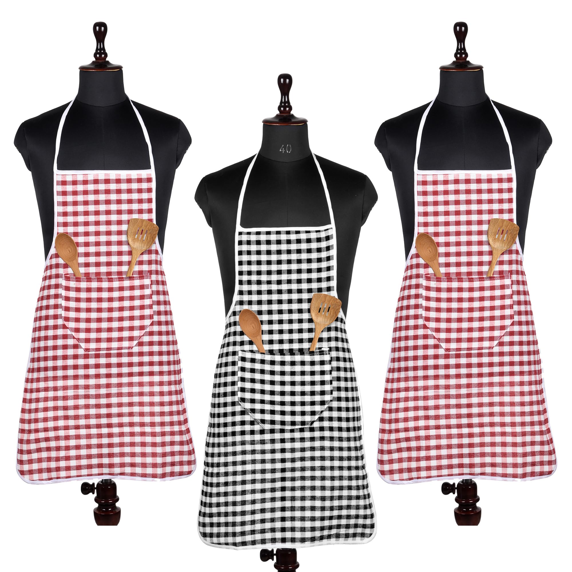 See full amazon price history chart for Kuber Industries Apron | Cotton Front Pocket Kitchen Apron | Check New Apron for Restaurent | Apron for Housewife | Chef Apron for Kitchen | Chef Bib Apron | Pack of 3 | Multicolor Kuber Industries Apron | Cotton Front Pocket Kitchen Apron | Check New Apron for Restaurent | Apron for Housewife | Chef Apron for Kitchen | Chef Bib Apron | Pack of 3 | Multicolor (B0CLGQNRD8) Amazon Price History, Amazon Price Tracker