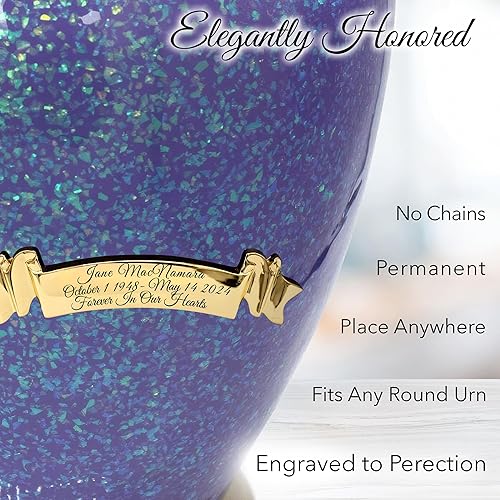 Miniatura 7 de Urnas de cremación con purpurina brillante para cenizas de adultos, urnas grandes XL o pequeñas para cenizas humanas, mujeres adultas y urnas para