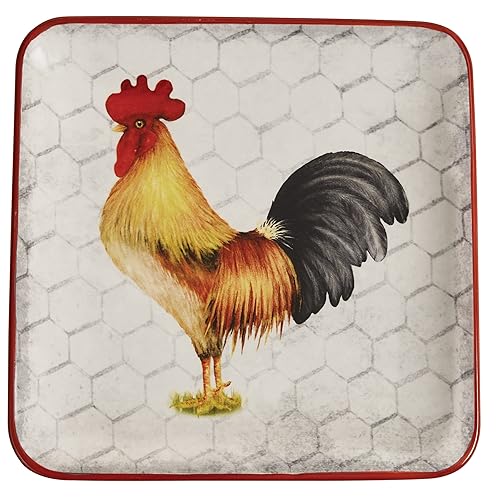 Park Designs Break Of Day Rooster Salad Plate Set of