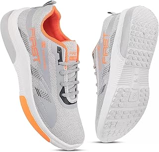 HOTSTYLE Fast Trendy Trainer Execellent Running Gear Lace-Ups Sporty Loafers for Men (White)