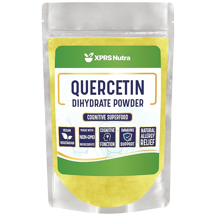 Buy XPRS Quercetin Powder Pure Quercetin Dihydrate SuperAntioxidant