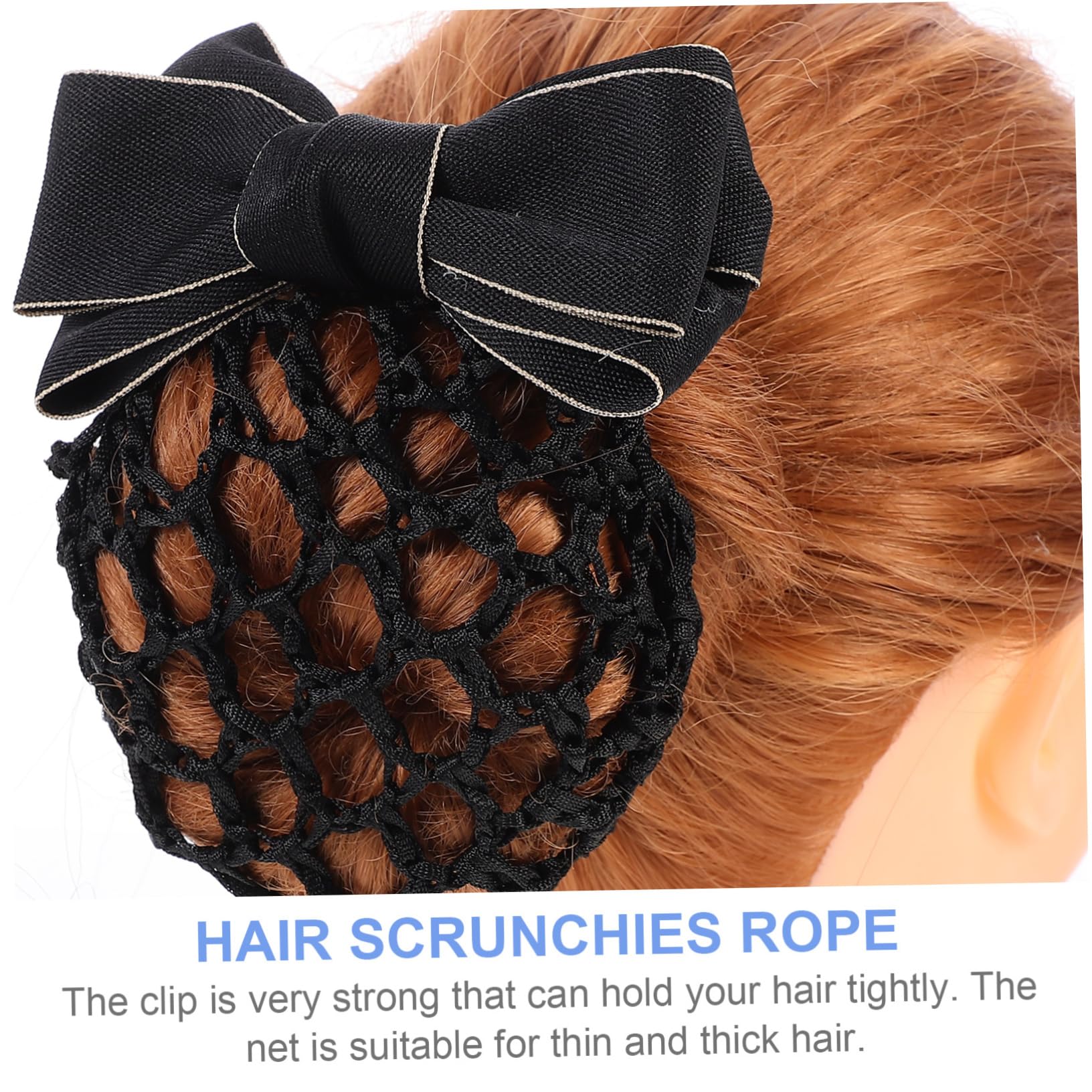 FRCOLOR 10stücke Haarnetz Bun Cover Snood Haarschmuck Professionelles Haarnetz Mit Schleife Klassisch Für Elegante Frisuren Und Besondere Anlässe