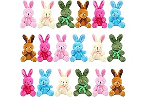 ELCOHO Bulk Easter Bunny Plush - The Perfect Easter Basket Filler