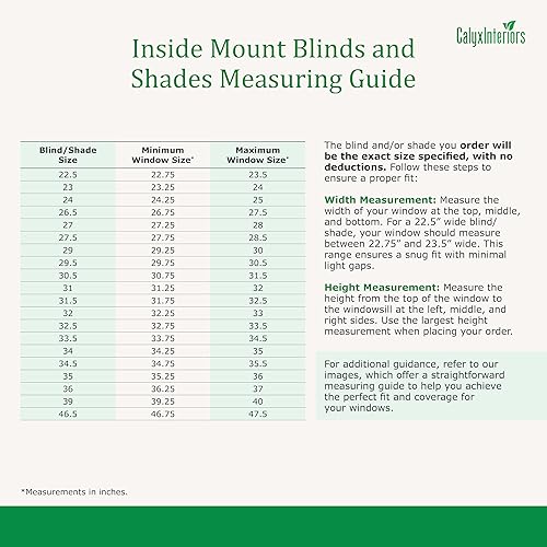 Miniatura 3 de Calyx INTERIORS Persiana romana de bambú inalámbrica, filtro de luz, 22.5 pulgadas de ancho x 48 pulgadas de alto, tonos de madera natural de