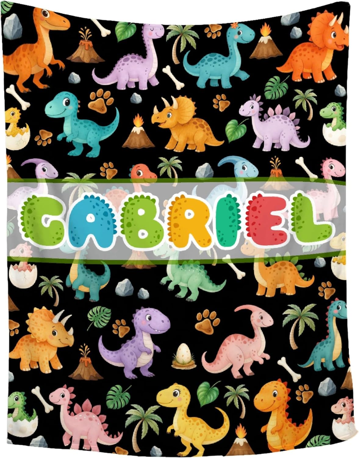 Dinosaur Blanket for Boys Girls,Dinosaur Gifts for Kids Blanket,Funny Throw Blanket,Soft Cozy Flannel Blanket Room Decor Gifts for Boys Girls Queen Size-60"x80"