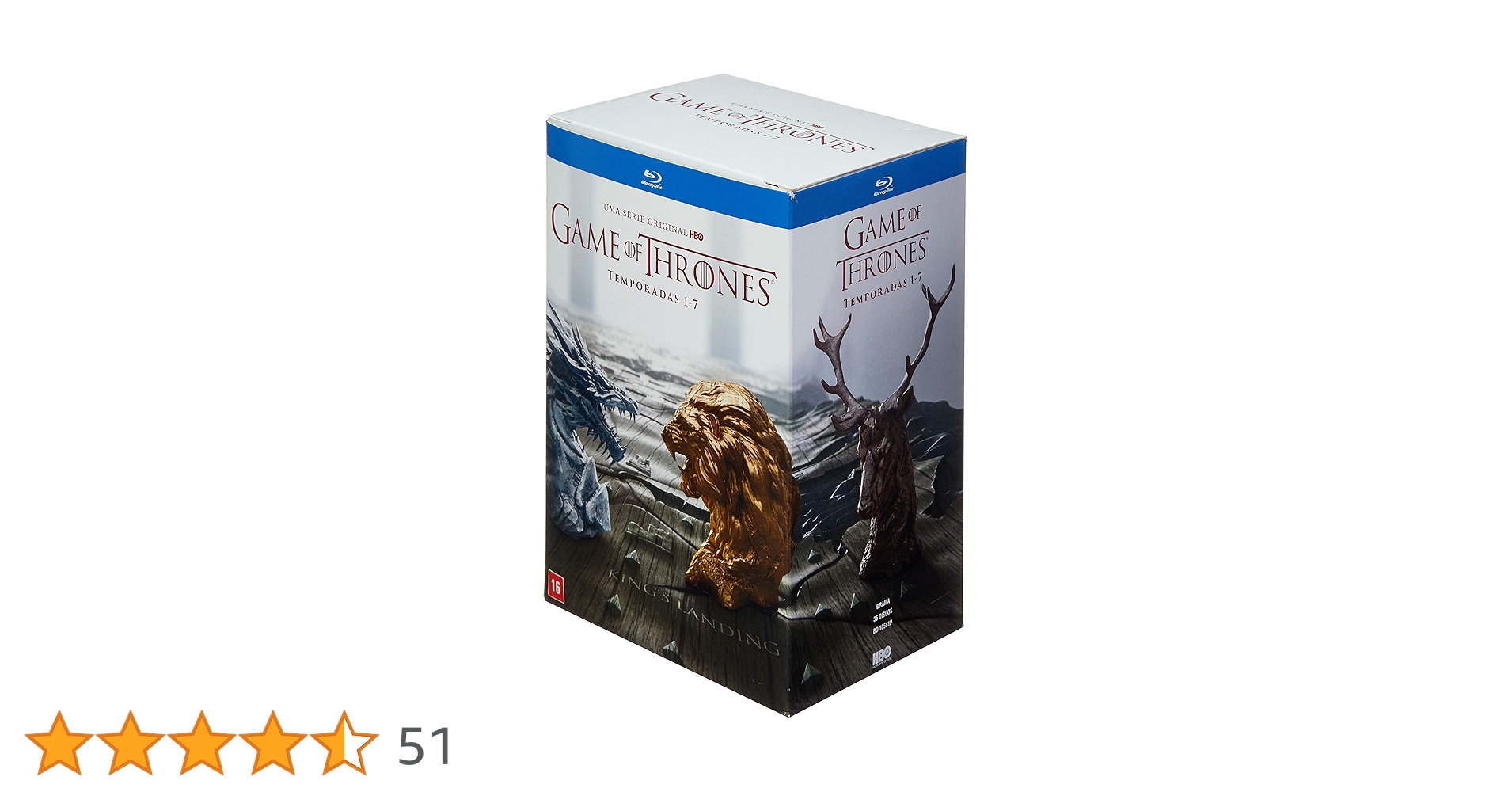 Coleção Game Of Thrones: Temporadas 1-7 [Blu-ray] | Amazon.com.br
