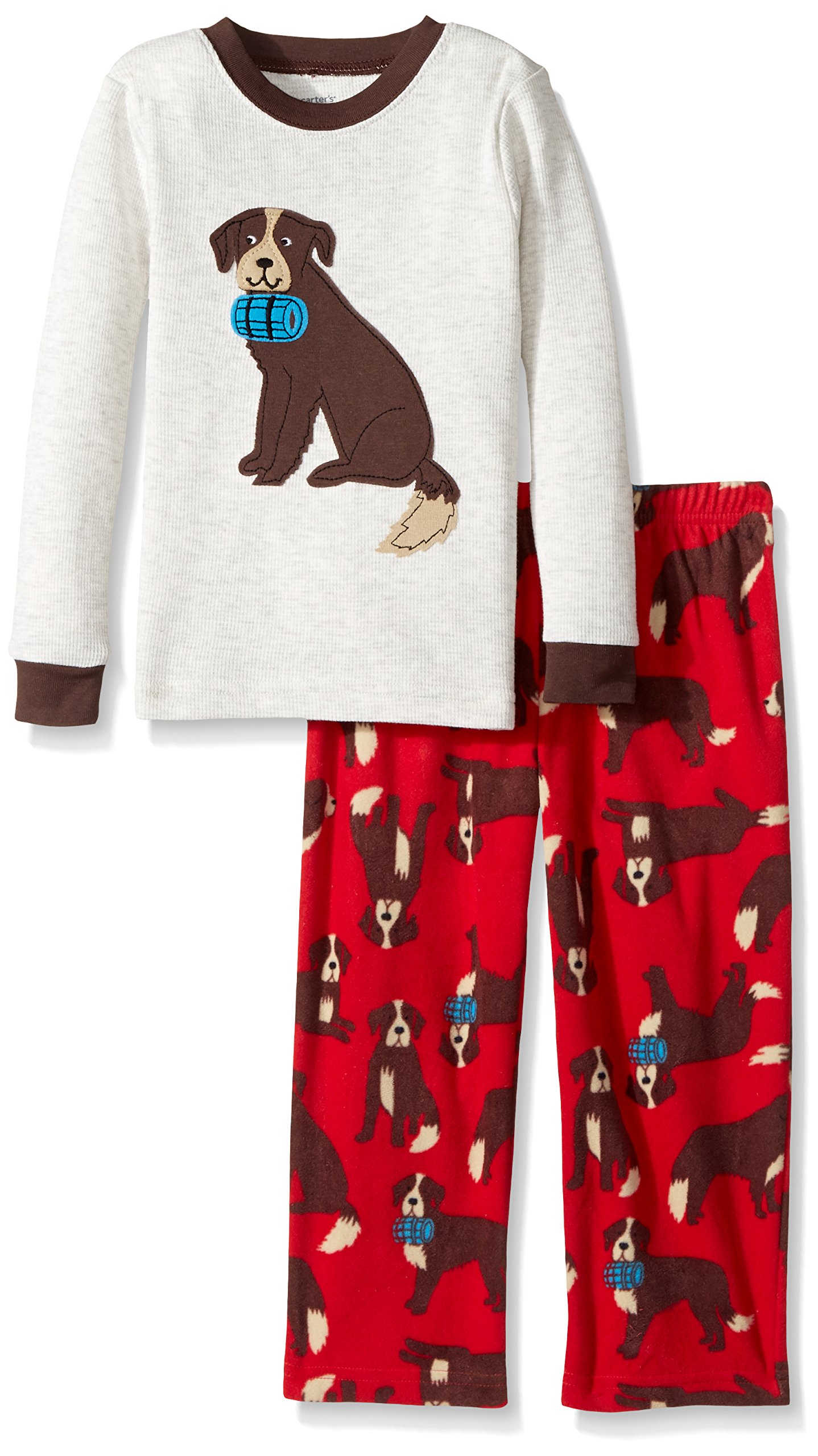Carter's Girls St Bernard Little ' 2 Piece Pj Set (Toddler/Kid) - 4T