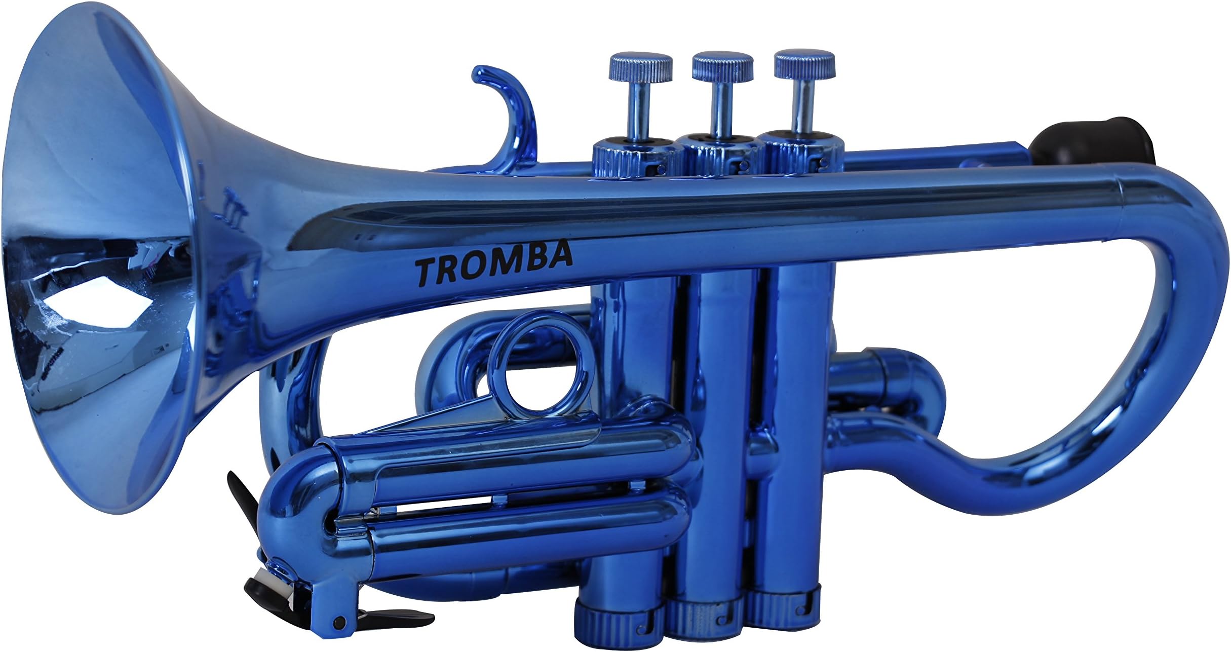 Tromba Pro Professional Plastic Bb Cornet-metallic Blue